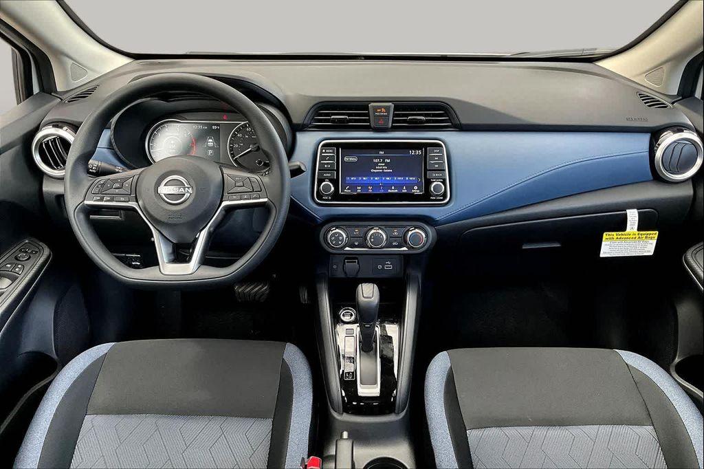 new 2025 Nissan Versa car, priced at $22,220