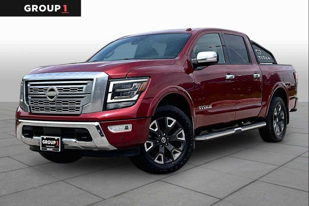 used 2021 Nissan Titan car, priced at $36,769
