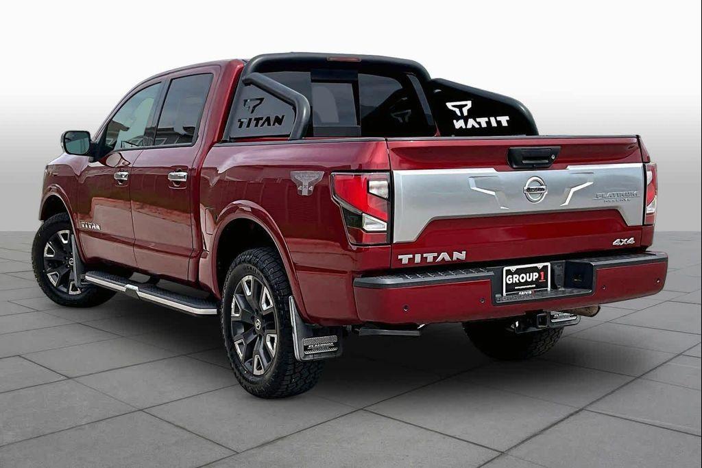 used 2021 Nissan Titan car, priced at $36,769