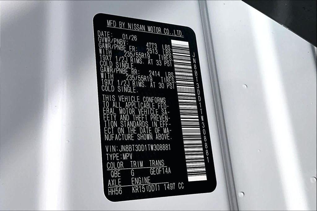 new 2026 Nissan Rogue car, priced at $38,830