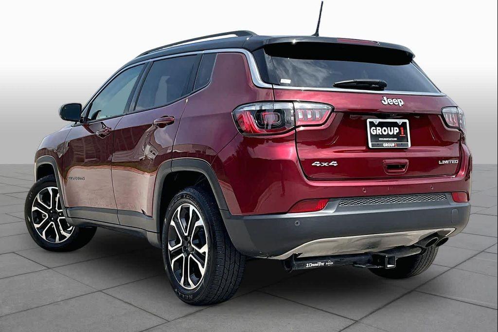 used 2022 Jeep Compass car, priced at $21,454
