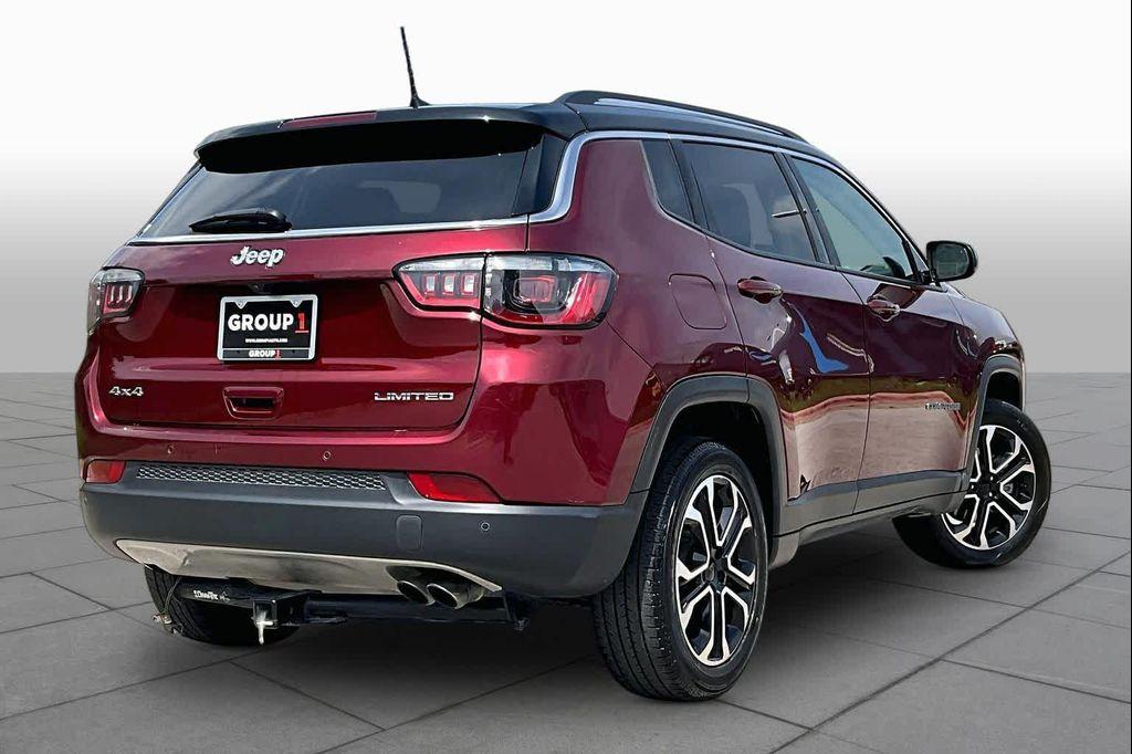 used 2022 Jeep Compass car, priced at $21,454