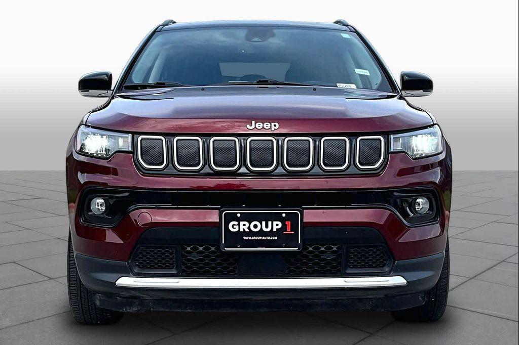used 2022 Jeep Compass car, priced at $21,454