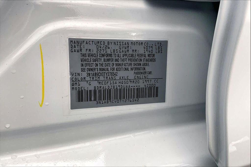 new 2026 Nissan Sentra car, priced at $24,500