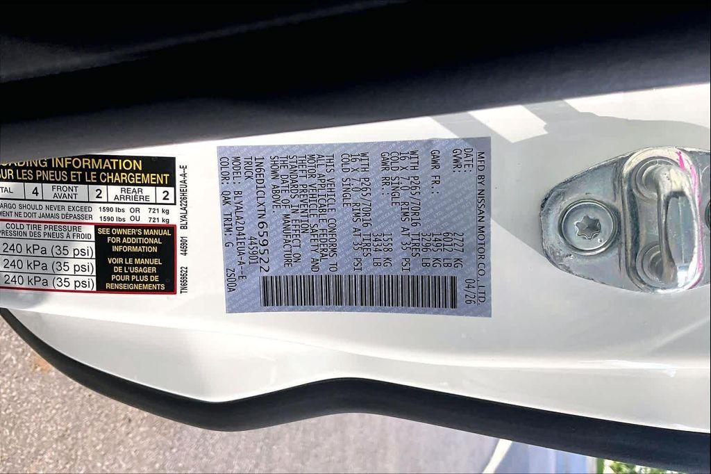 new 2026 Nissan Frontier car, priced at $32,115
