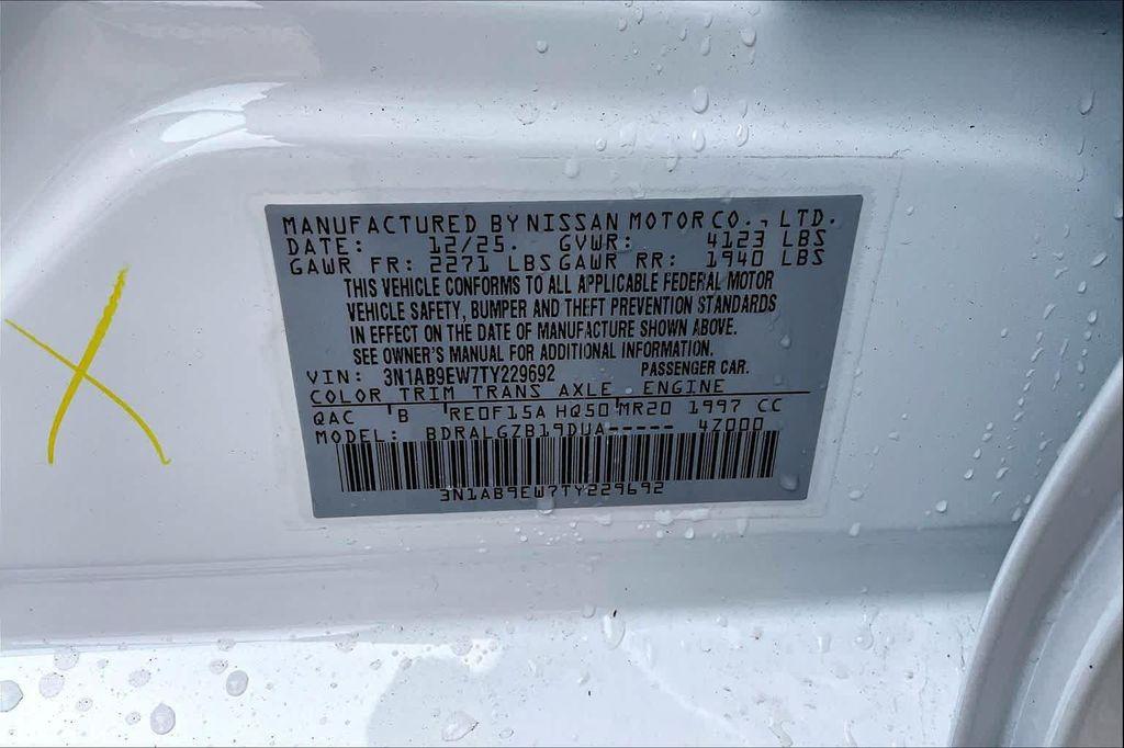 new 2026 Nissan Sentra car, priced at $30,095