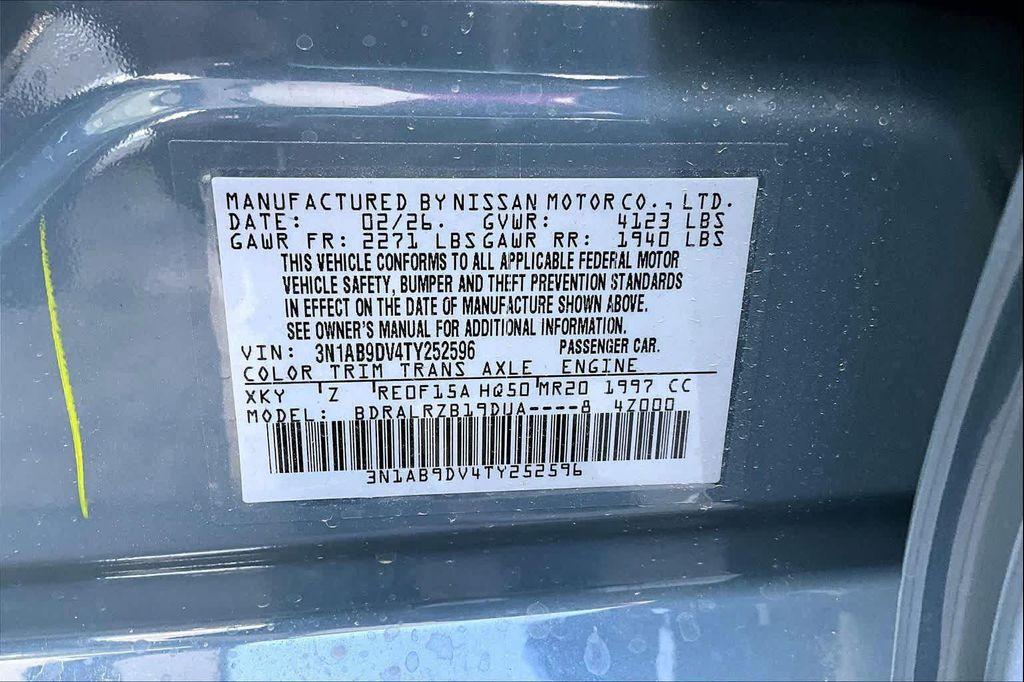 new 2026 Nissan Sentra car, priced at $28,135