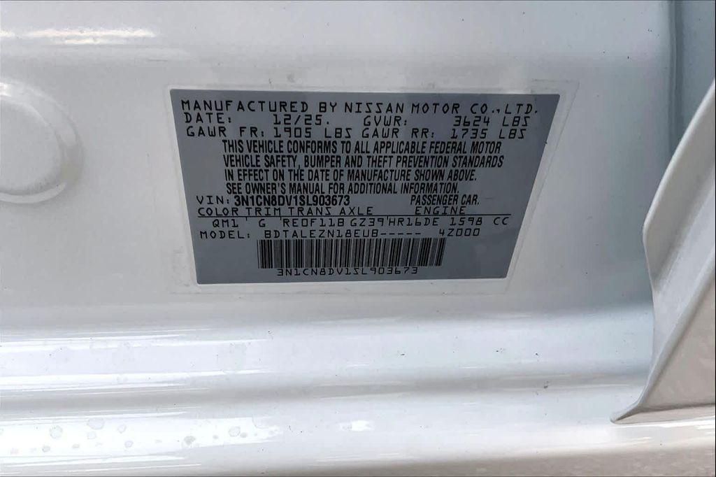 new 2025 Nissan Versa car, priced at $19,975