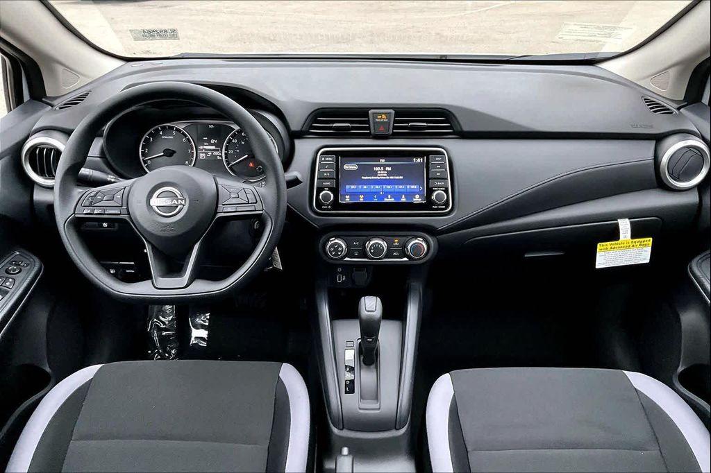 new 2025 Nissan Versa car, priced at $19,742
