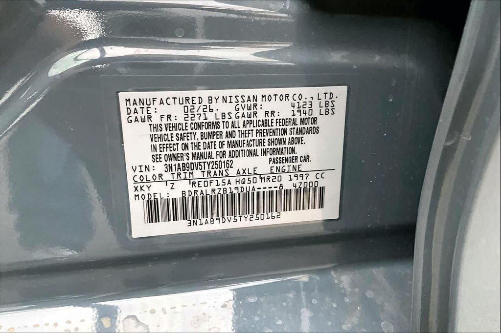 new 2026 Nissan Sentra car, priced at $28,135