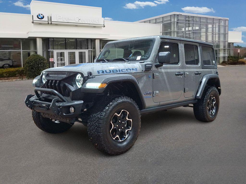 used 2021 Jeep Wrangler Unlimited 4xe car, priced at $23,499
