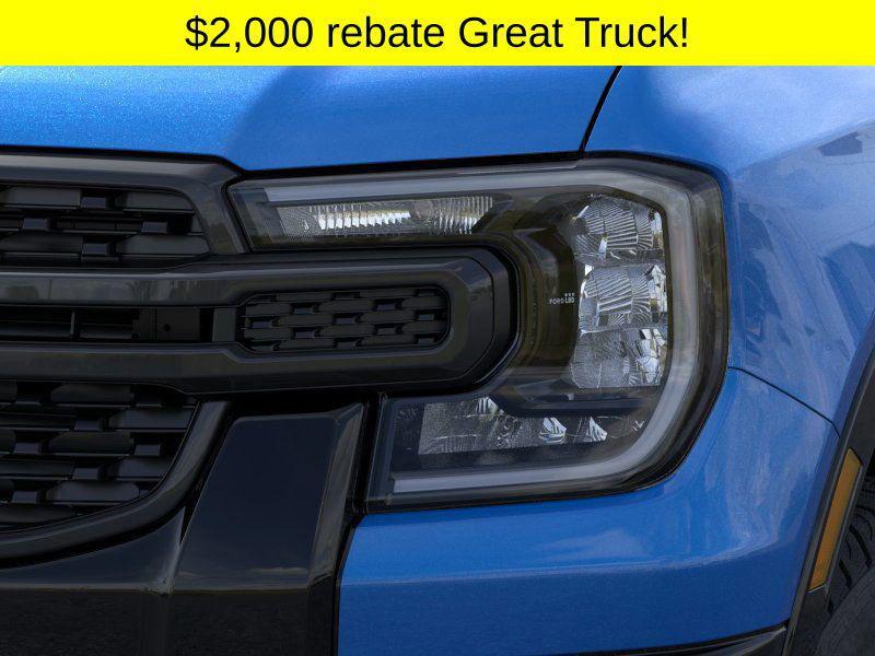 new 2025 Ford Ranger car, priced at $40,972