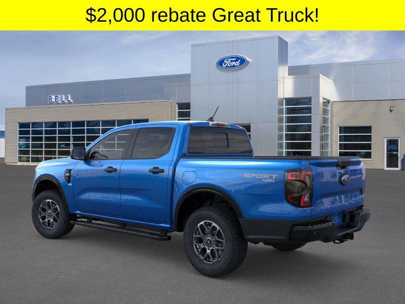 new 2025 Ford Ranger car, priced at $40,972