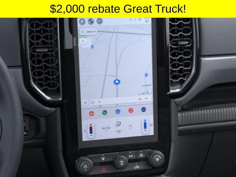 new 2025 Ford Ranger car, priced at $40,972