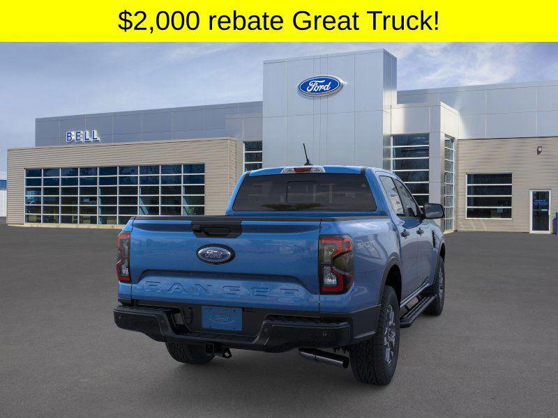 new 2025 Ford Ranger car, priced at $40,972