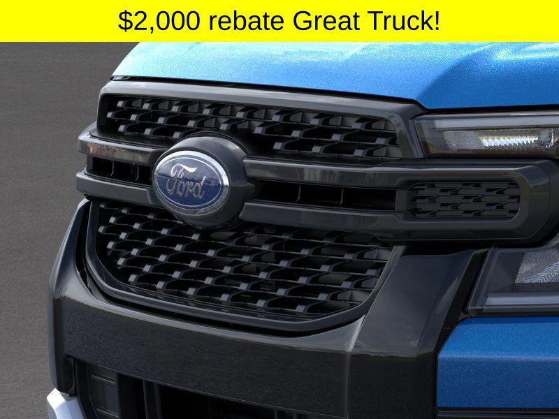 new 2025 Ford Ranger car, priced at $40,972