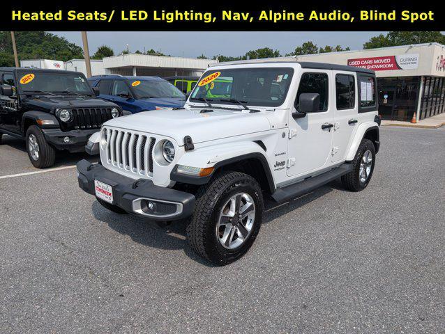 used 2020 Jeep Wrangler Unlimited car, priced at $24,218