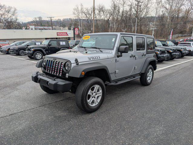 used 2015 Jeep Wrangler Unlimited car, priced at $13,724