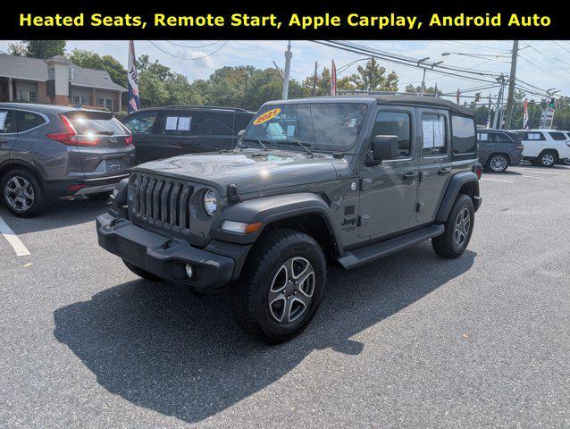 used 2021 Jeep Wrangler Unlimited car, priced at $23,408