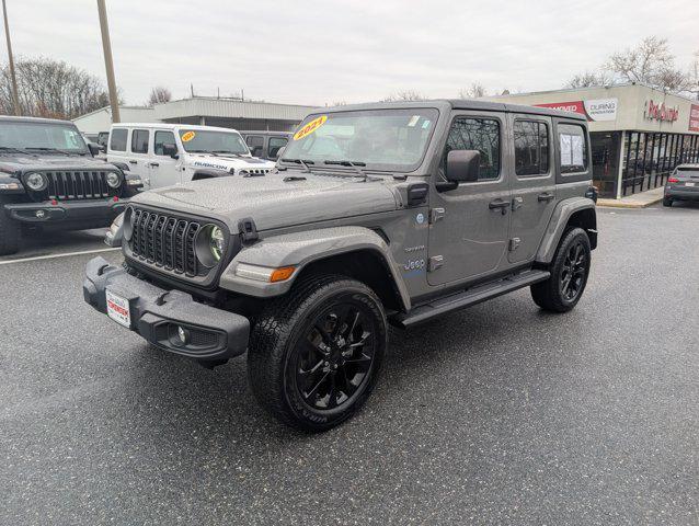 used 2021 Jeep Wrangler Unlimited 4xe car, priced at $25,634
