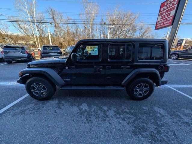 used 2021 Jeep Wrangler Unlimited car, priced at $26,993