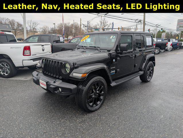 used 2021 Jeep Wrangler Unlimited 4xe car, priced at $25,580