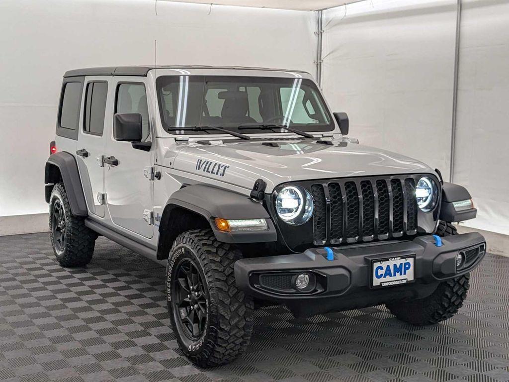 used 2023 Jeep Wrangler 4xe car, priced at $25,695