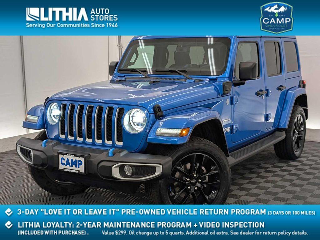 used 2023 Jeep Wrangler 4xe car, priced at $27,895