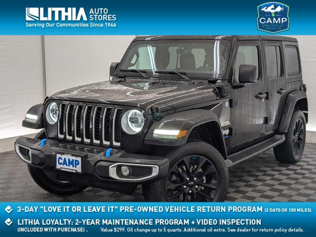 used 2023 Jeep Wrangler 4xe car, priced at $27,595