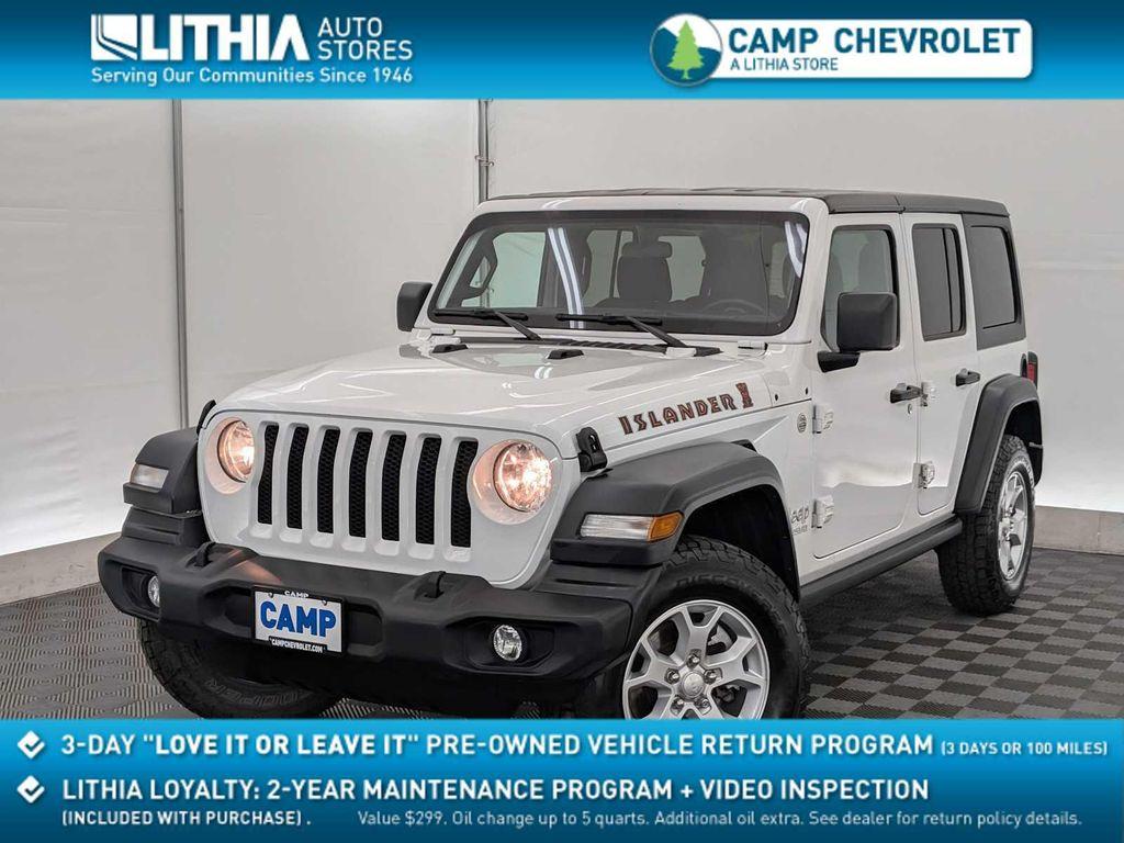 used 2021 Jeep Wrangler car, priced at $26,495