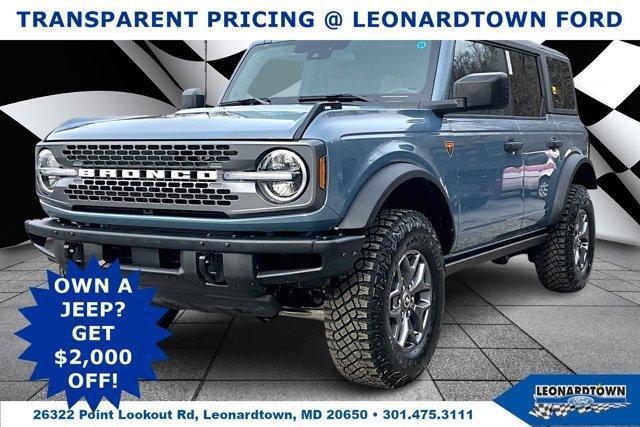 new 2025 Ford Bronco car, priced at $53,995
