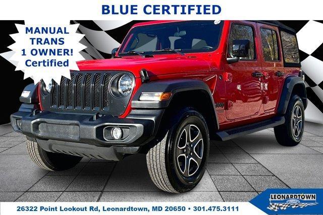 used 2021 Jeep Wrangler Unlimited car, priced at $26,984