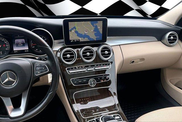 used 2016 Mercedes-Benz C-Class car, priced at $19,374