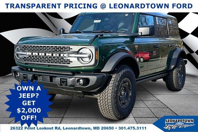 new 2025 Ford Bronco car, priced at $58,370
