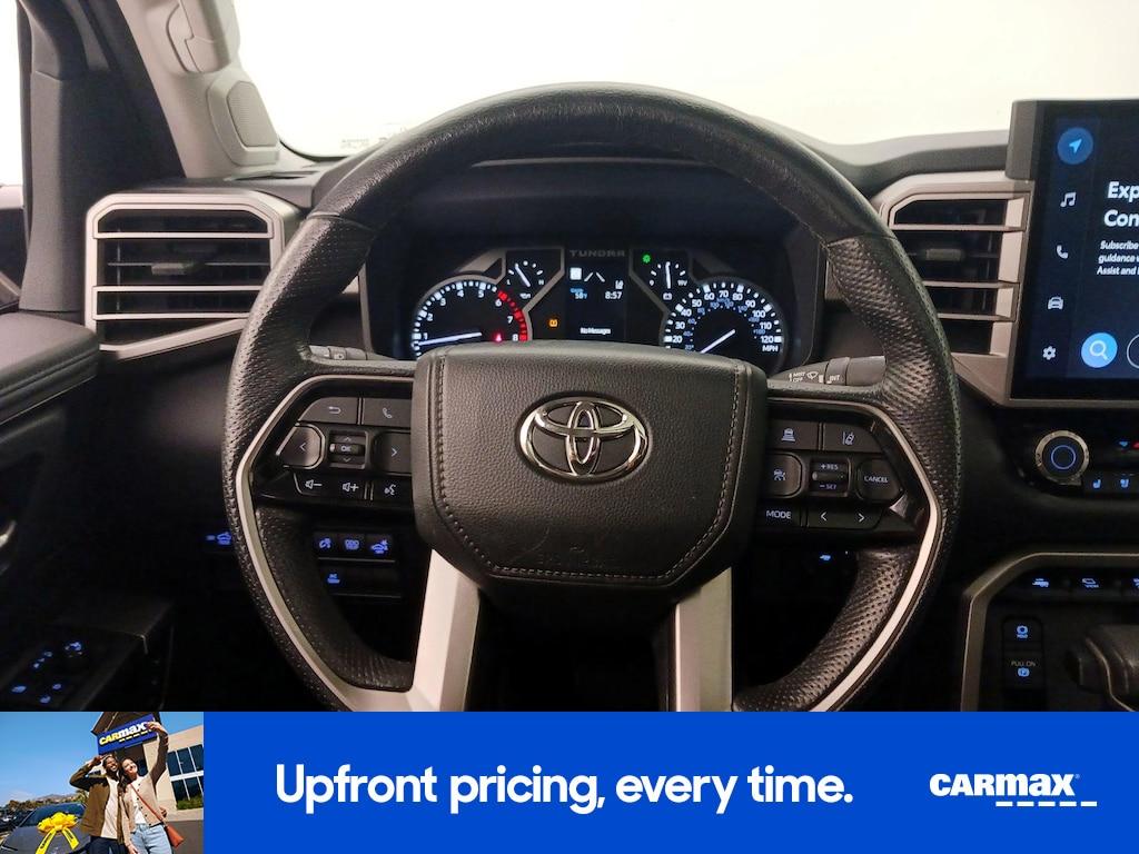 used 2022 Toyota Tundra car, priced at $48,998