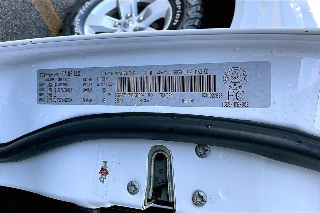 used 2018 Ram 1500 car, priced at $20,975