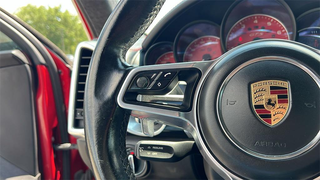 2016 Carmine Red Porsche Cayenne