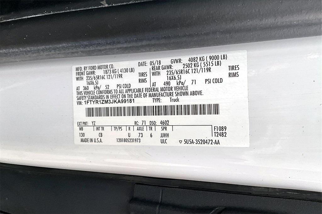 used 2018 Ford Transit-250 car, priced at $10,275