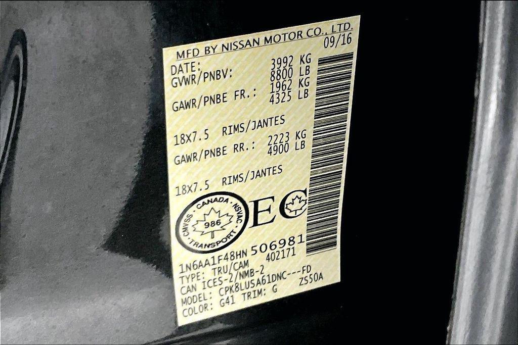 used 2017 Nissan Titan XD car, priced at $25,975