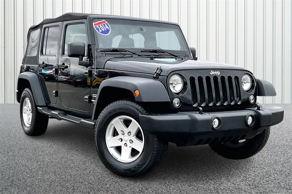 used 2014 Jeep Wrangler Unlimited car, priced at $10,975