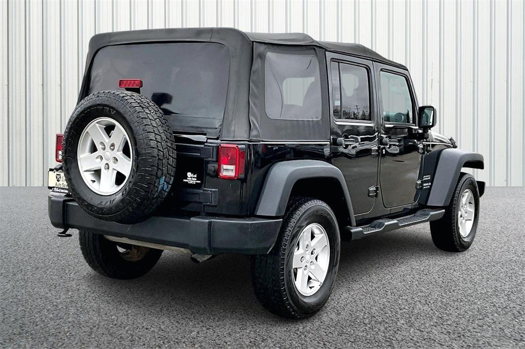 used 2014 Jeep Wrangler Unlimited car, priced at $10,975