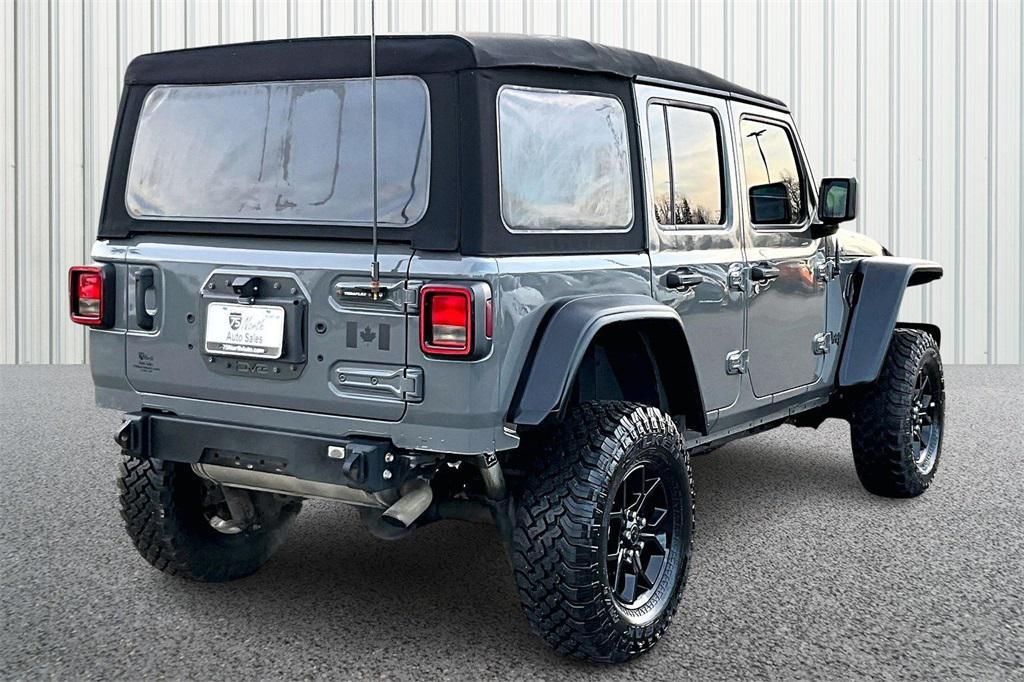 used 2021 Jeep Wrangler Unlimited car, priced at $28,975