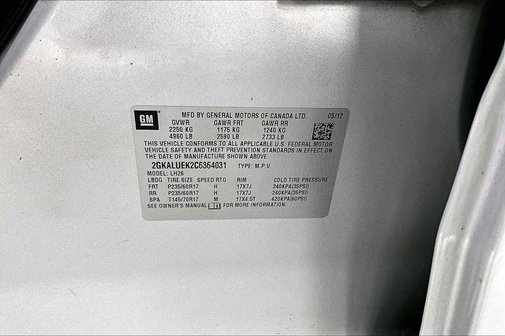 used 2012 GMC Terrain car, priced at $7,575