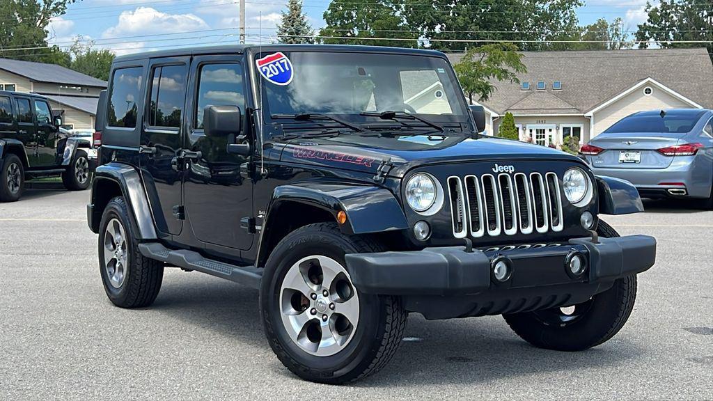 used 2017 Jeep Wrangler Unlimited car, priced at $15,575