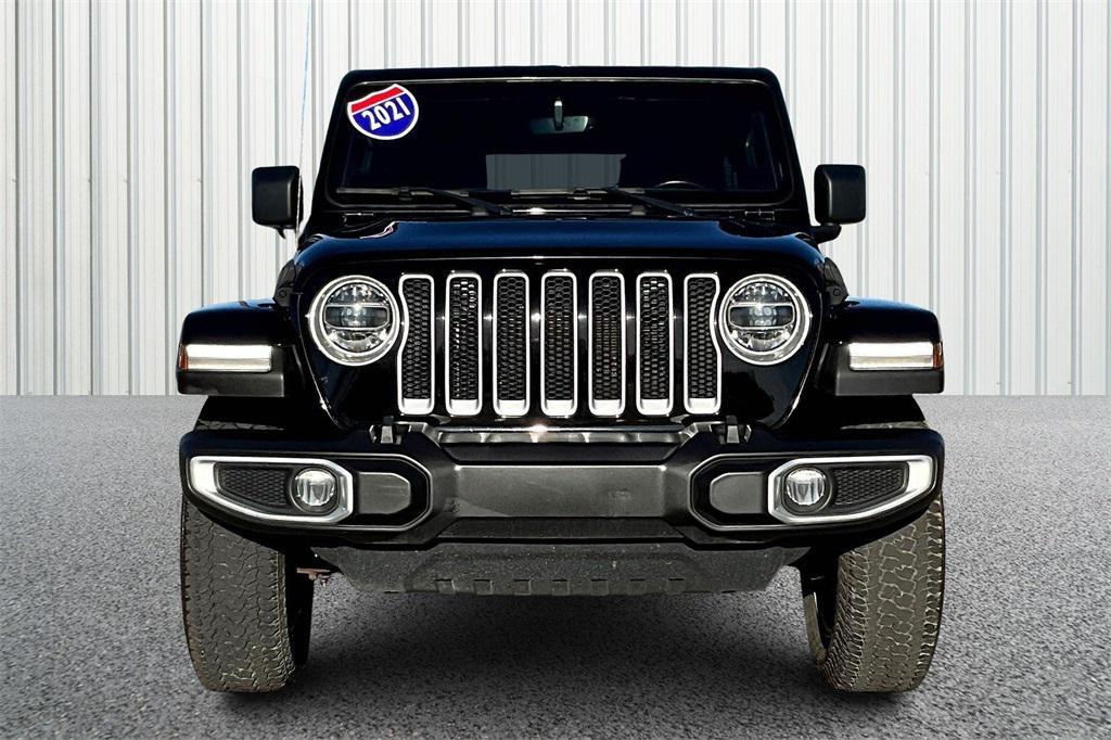 used 2021 Jeep Wrangler Unlimited car, priced at $27,675