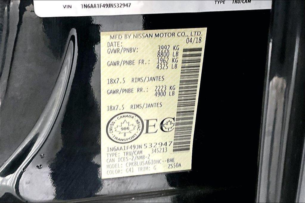 used 2018 Nissan Titan XD car, priced at $26,275