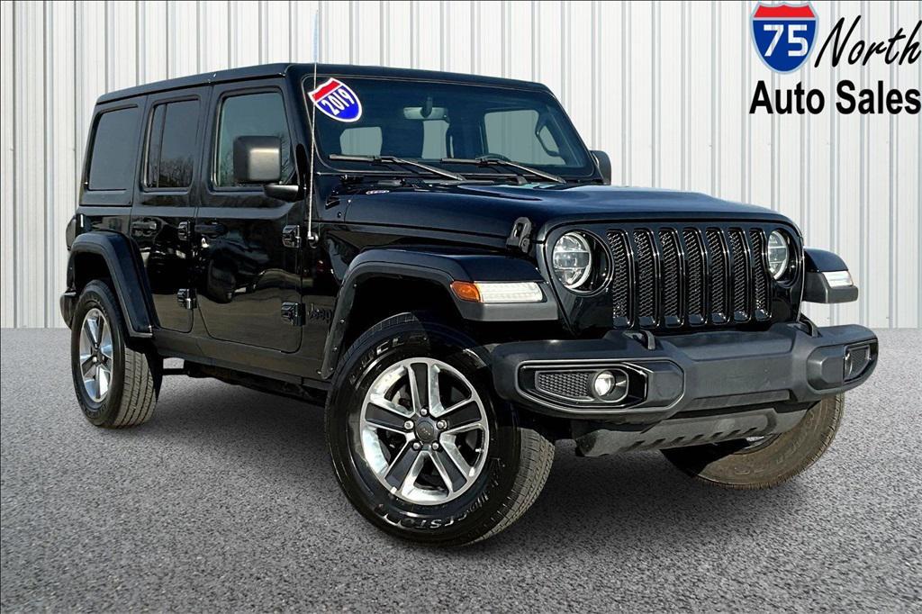 used 2019 Jeep Wrangler Unlimited car, priced at $25,375