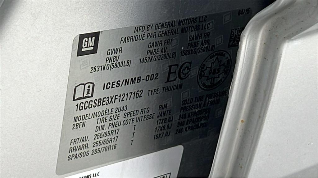 used 2015 Chevrolet Colorado car, priced at $11,775