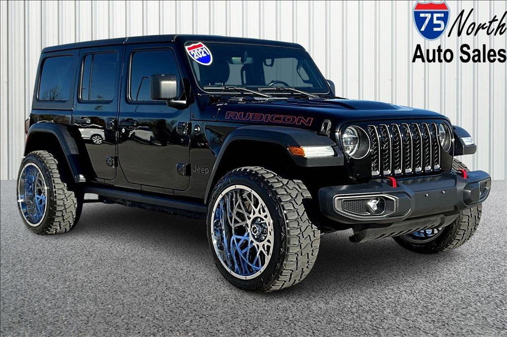 used 2021 Jeep Wrangler Unlimited car, priced at $35,175