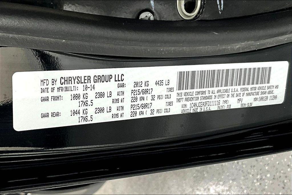 used 2015 Jeep Compass car, priced at $7,775